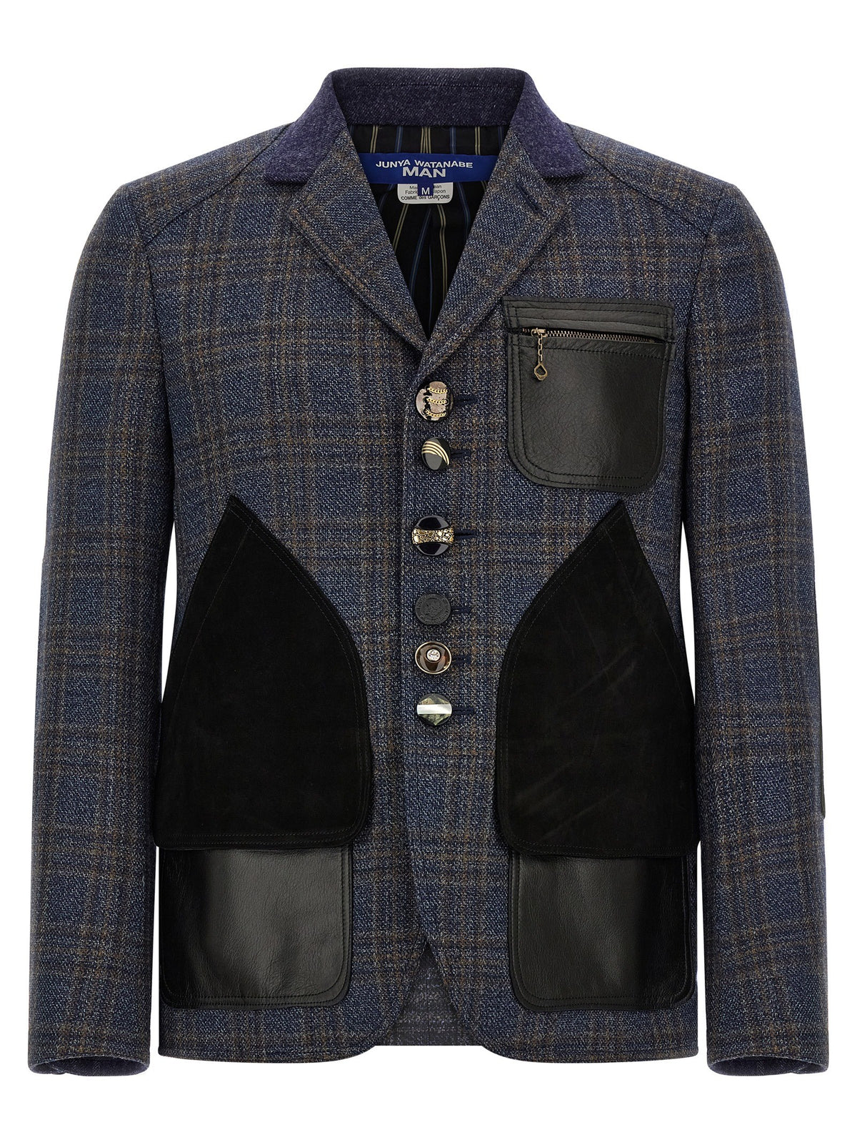 Junya Watanabe Jewel Buttons Blazer Blue