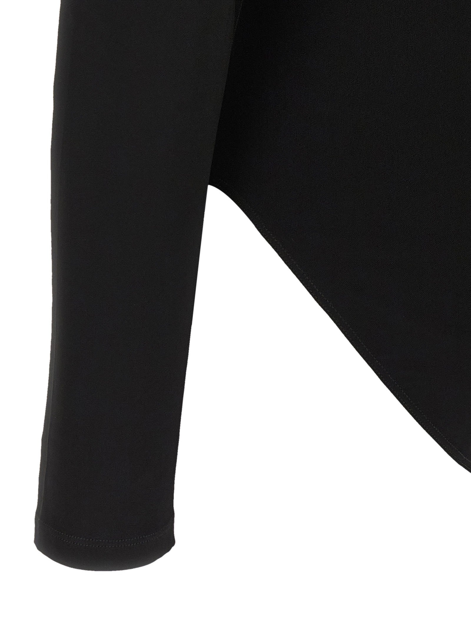 Marine Serre Jewel Pendant Bodysuit Black