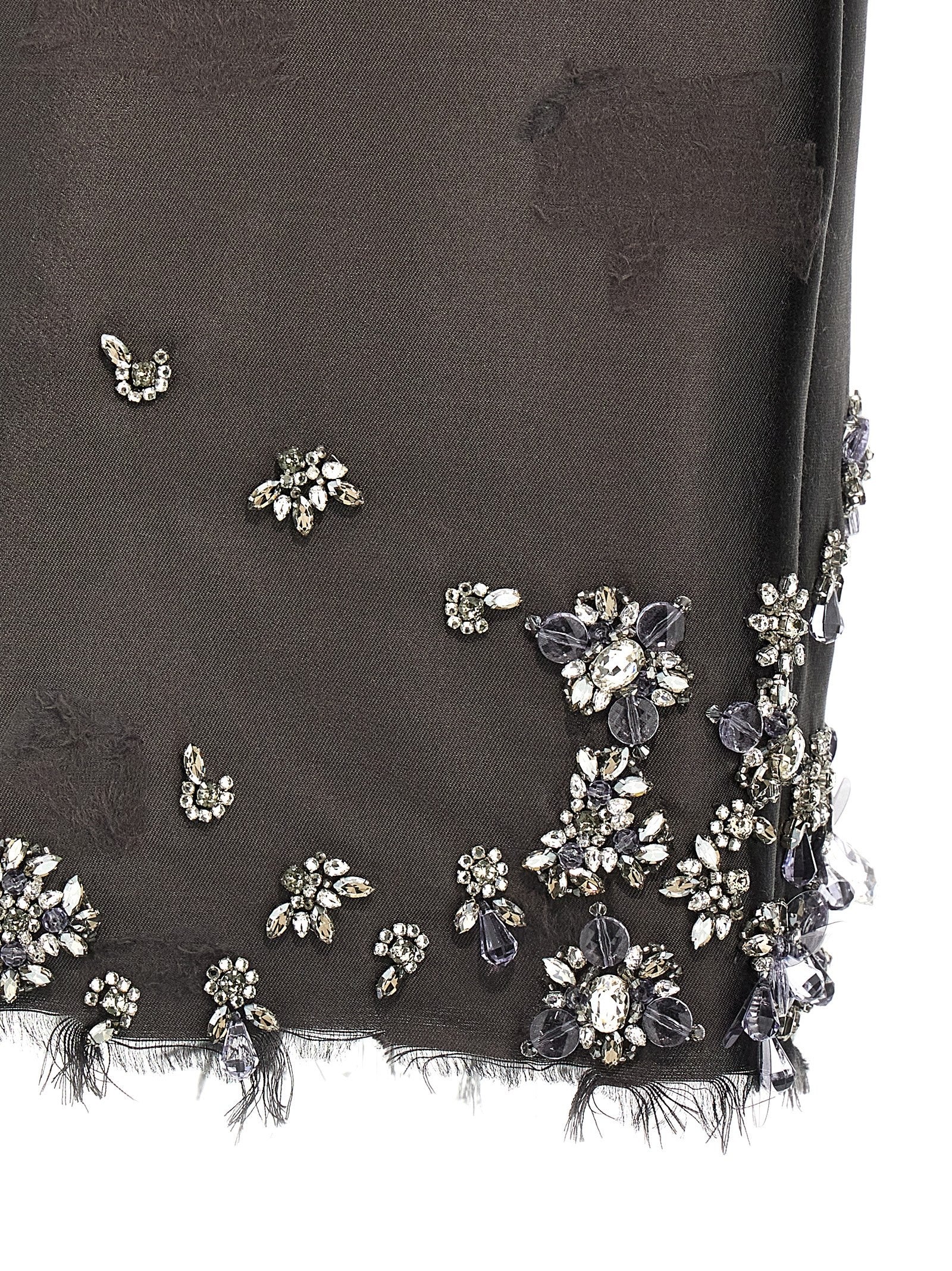 PRADA Jewel Skirt Grey
