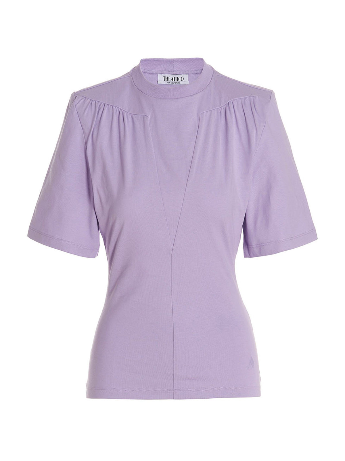 The Attico Jewel Shirt Purple
