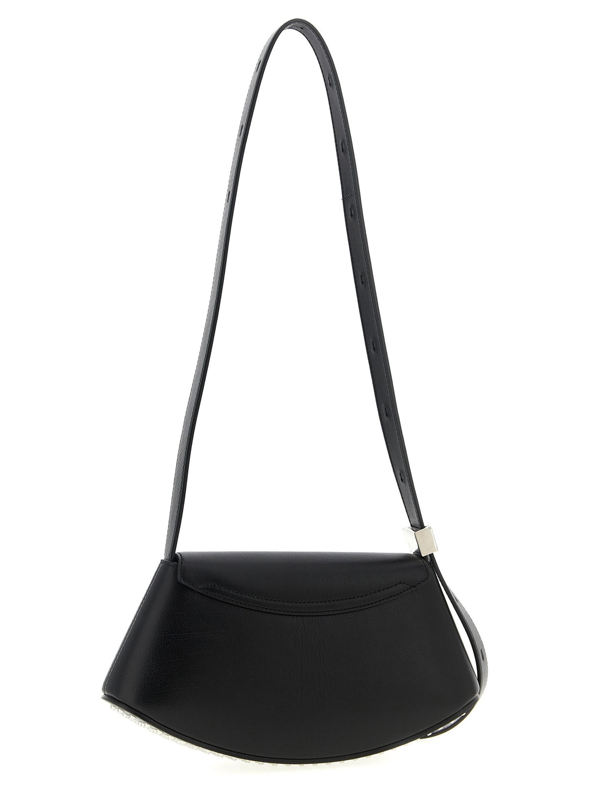 Jil Sander Eldorado Small Crossbody Bag Black, view 2