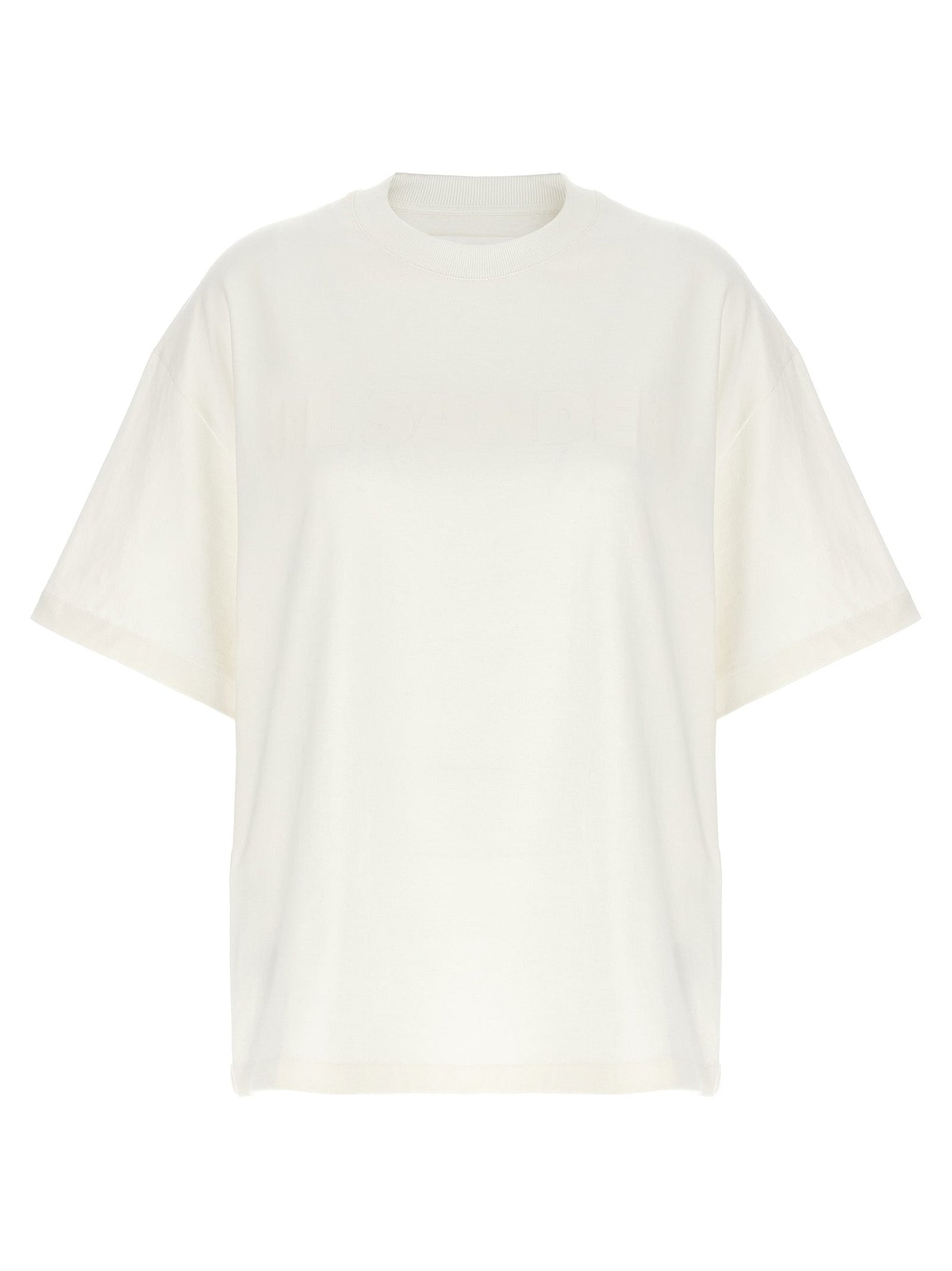 JIL SANDER - JIL SANDER - Logo print T-shirt - Women’s Tops