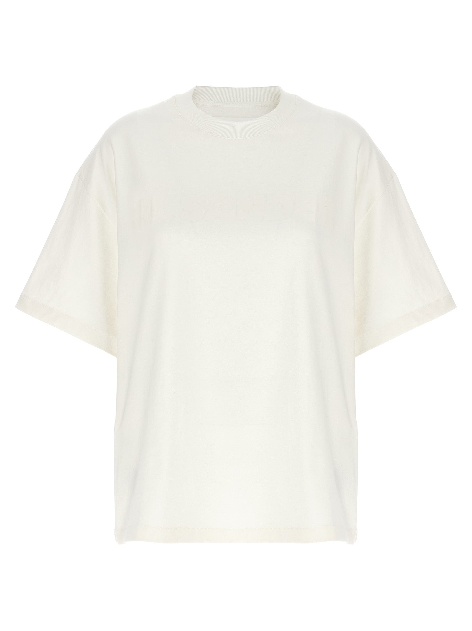 JIL SANDER - JIL SANDER - Logo print T-shirt - Women’s Tops