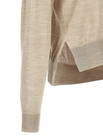 JIL SANDER - JIL SANDER - Asymmetrical mesh - Women’s Knitwear