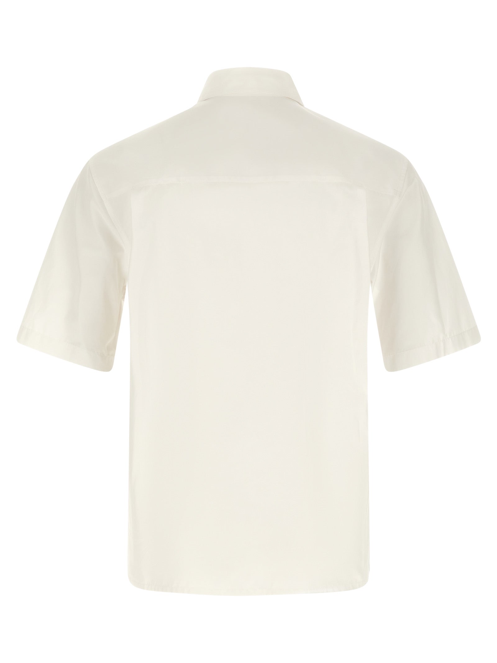 JIL SANDER - JIL SANDER - Logo embroidery shirt - Men’s Tops