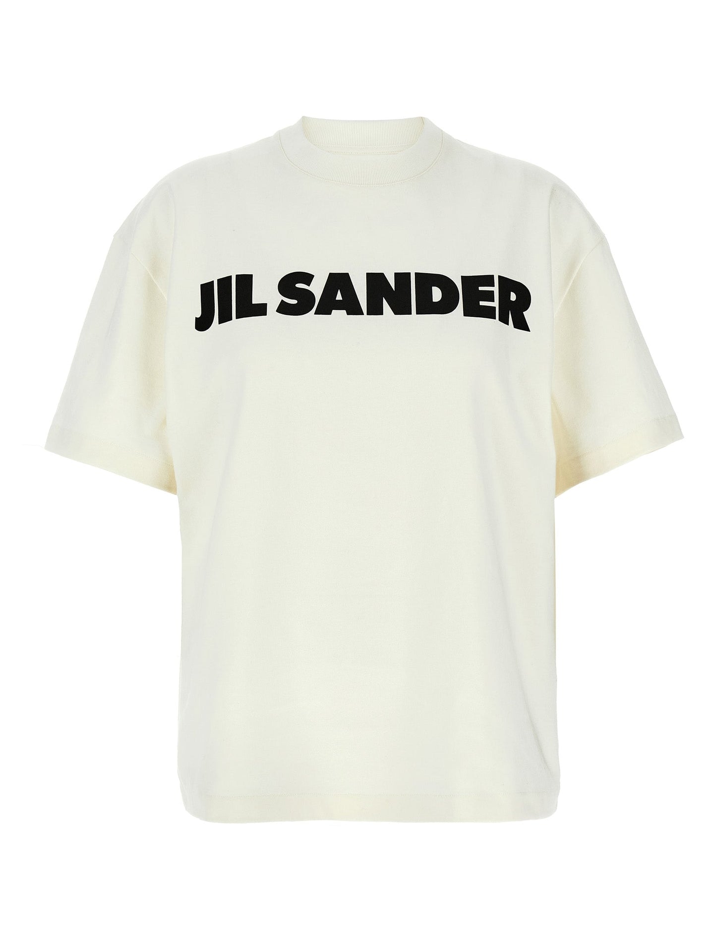 JIL SANDER - JIL SANDER - Logo print T-shirt - Women’s Tops