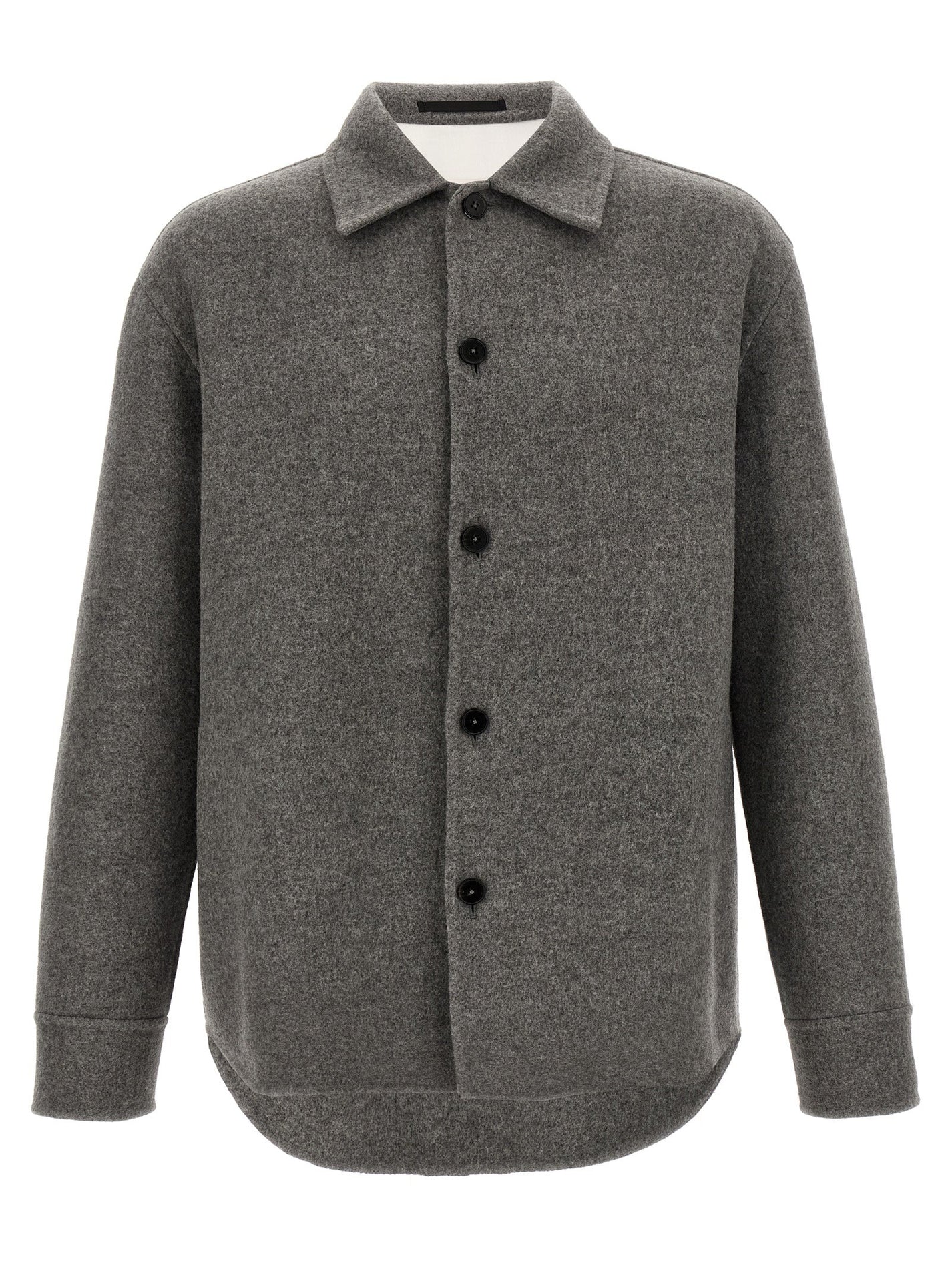 JIL SANDER - JIL SANDER - Wool overshirt - Men’s Outerwear