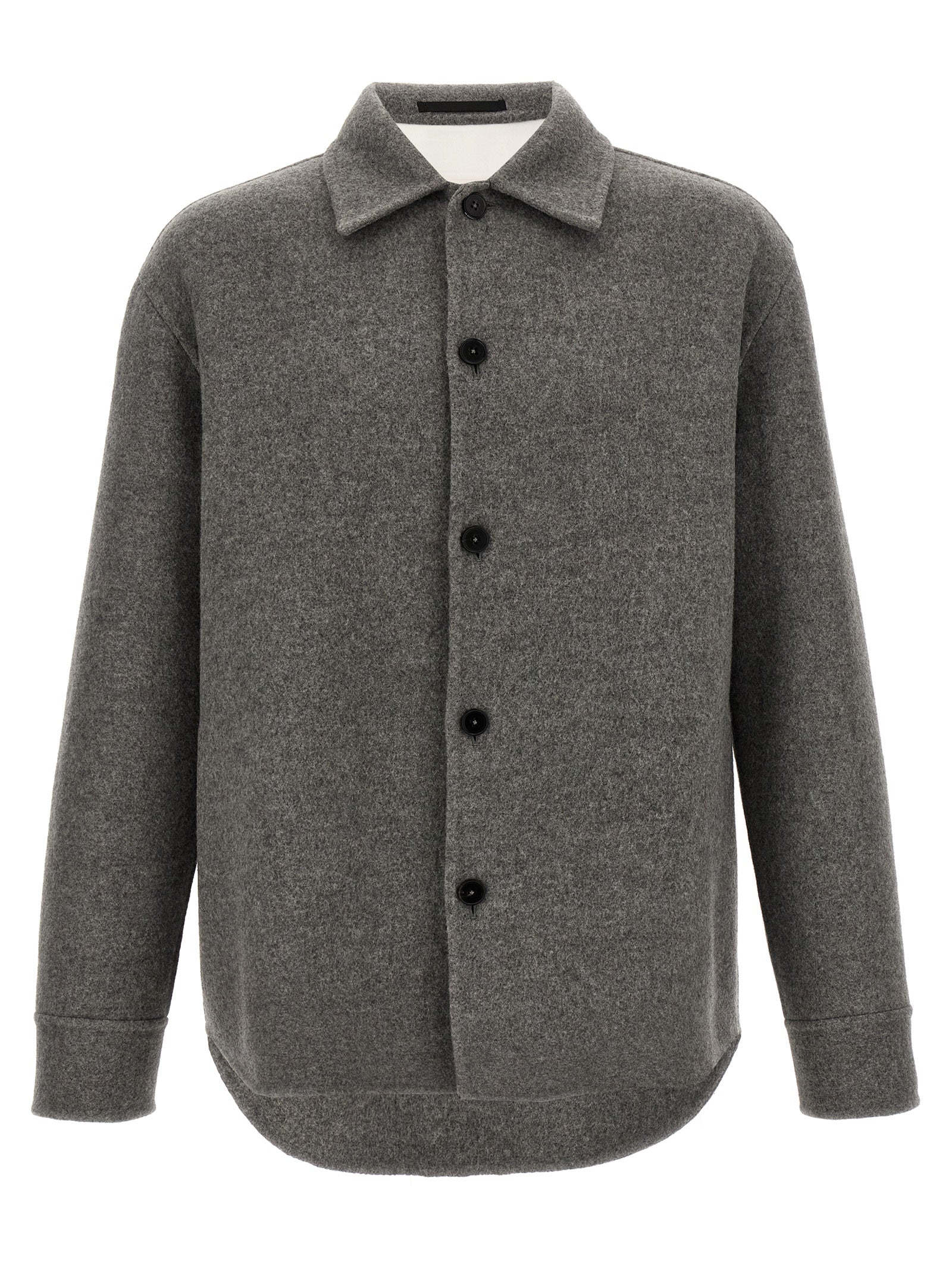 JIL SANDER - JIL SANDER - Wool overshirt - Men’s Outerwear