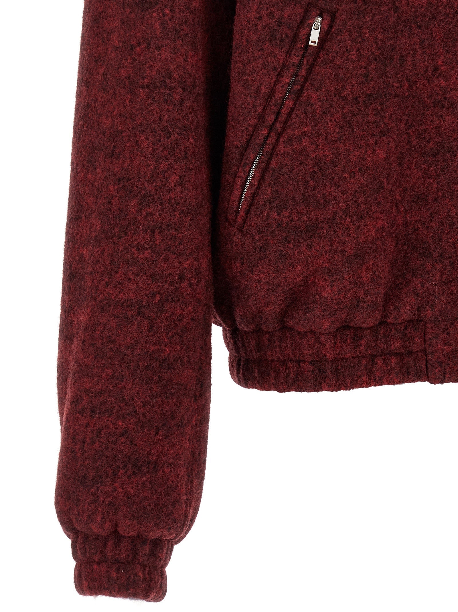 JIL SANDER - JIL SANDER - Mélange wool bomber jacket - Men’s Outerwear