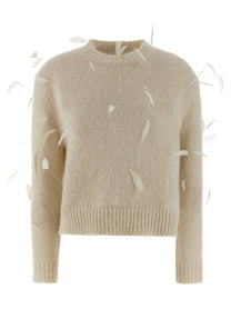 JIL SANDER - JIL SANDER - Feather sweater - Women’s Knitwear