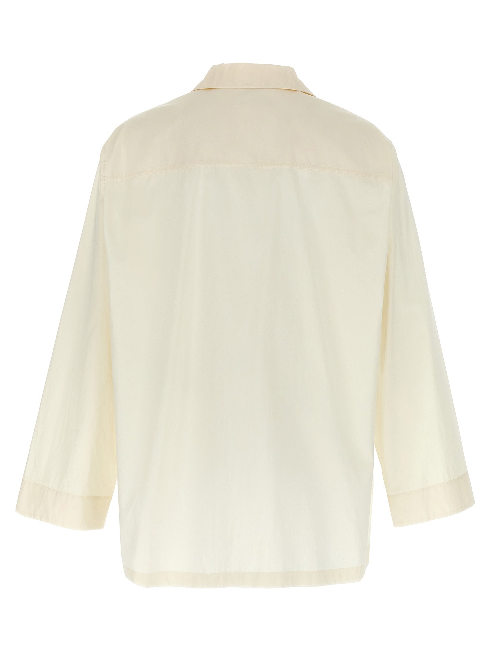 JIL SANDER - JIL SANDER - Logo embroidery shirt - Men’s Tops