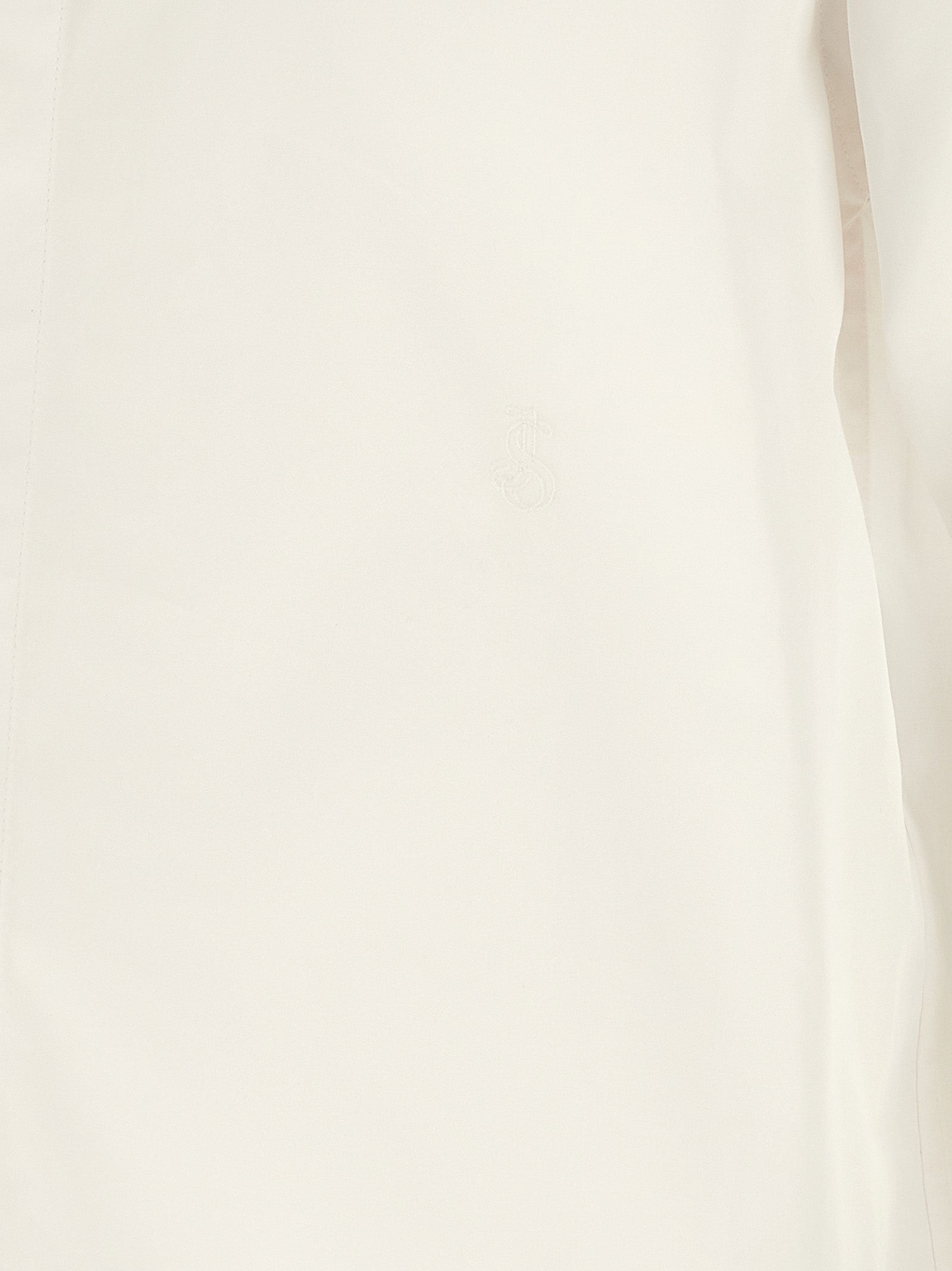 JIL SANDER - JIL SANDER - Logo embroidery shirt - Men’s Tops