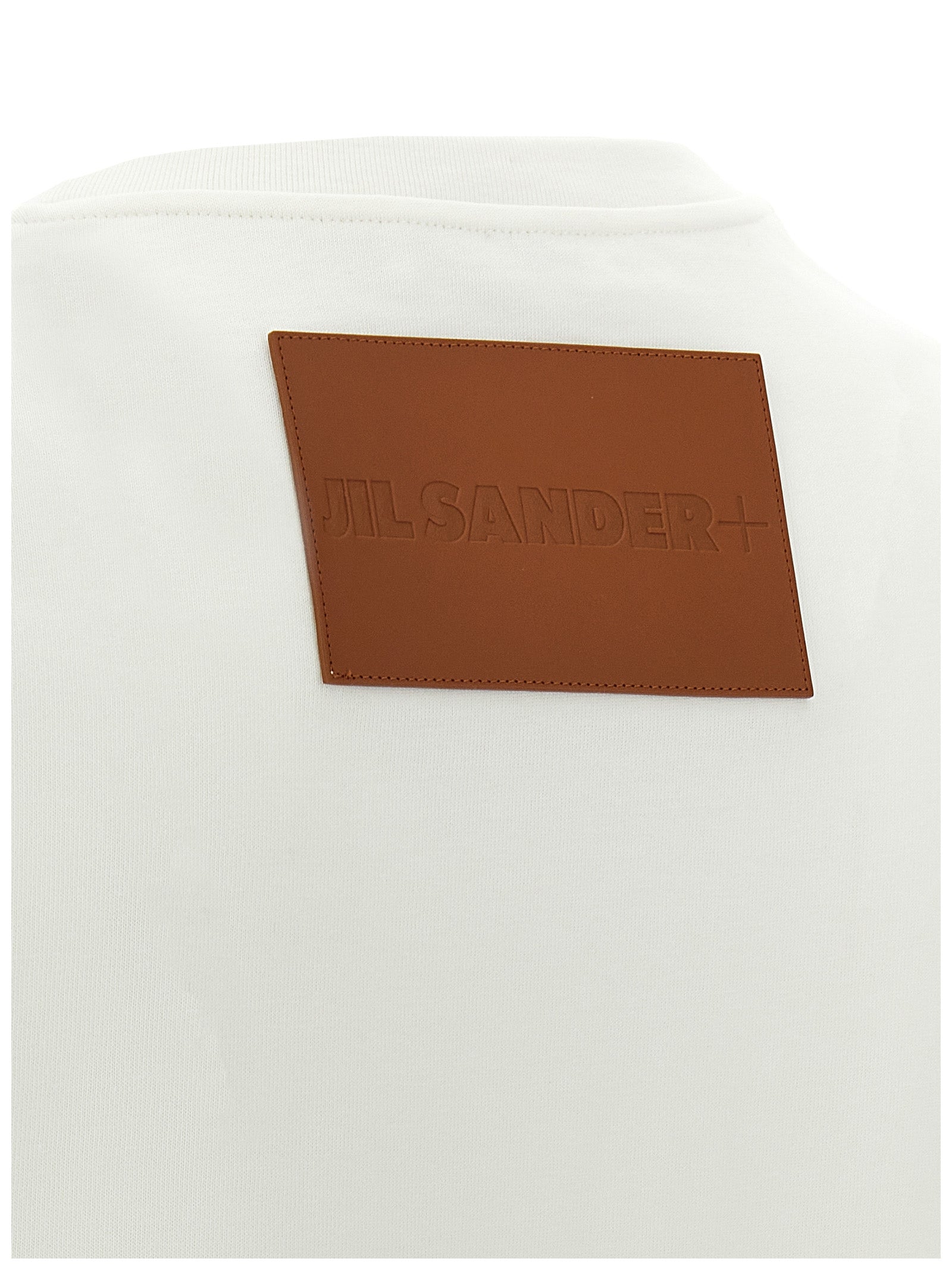 JIL SANDER - JIL SANDER - Logo patch t-shirt - Men’s Tops