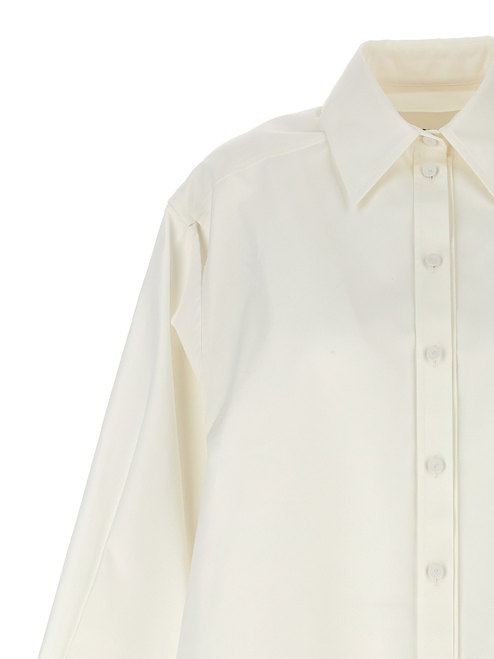 JIL SANDER - JIL SANDER - Cut-out armhole shirt - Women’s Tops