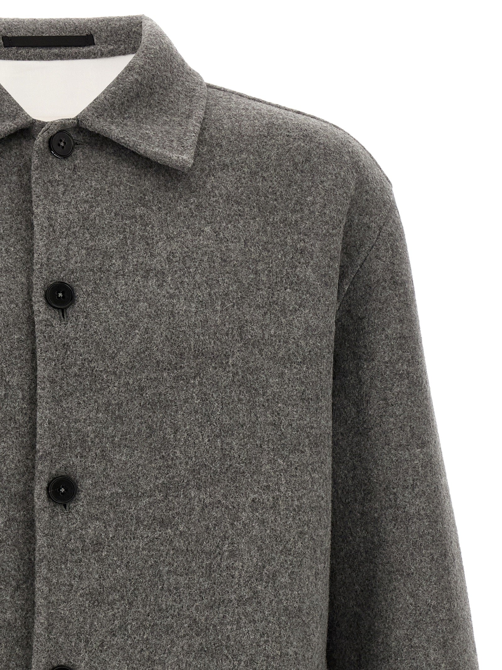 JIL SANDER - JIL SANDER - Wool overshirt - Men’s Outerwear
