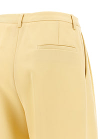 JIL SANDER - JIL SANDER - Wool pants pences - Women’s Pants