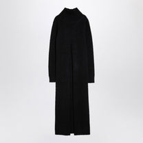 Jil Sander - Jil Sander Long black alpaca turtleneck dress - Dresses