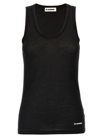 JIL SANDER - JIL SANDER - Logo top - Women’s Tops
