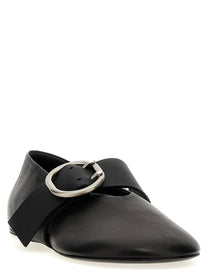 JIL SANDER - JIL SANDER - Buckle ballet flats - Women’s Shoes