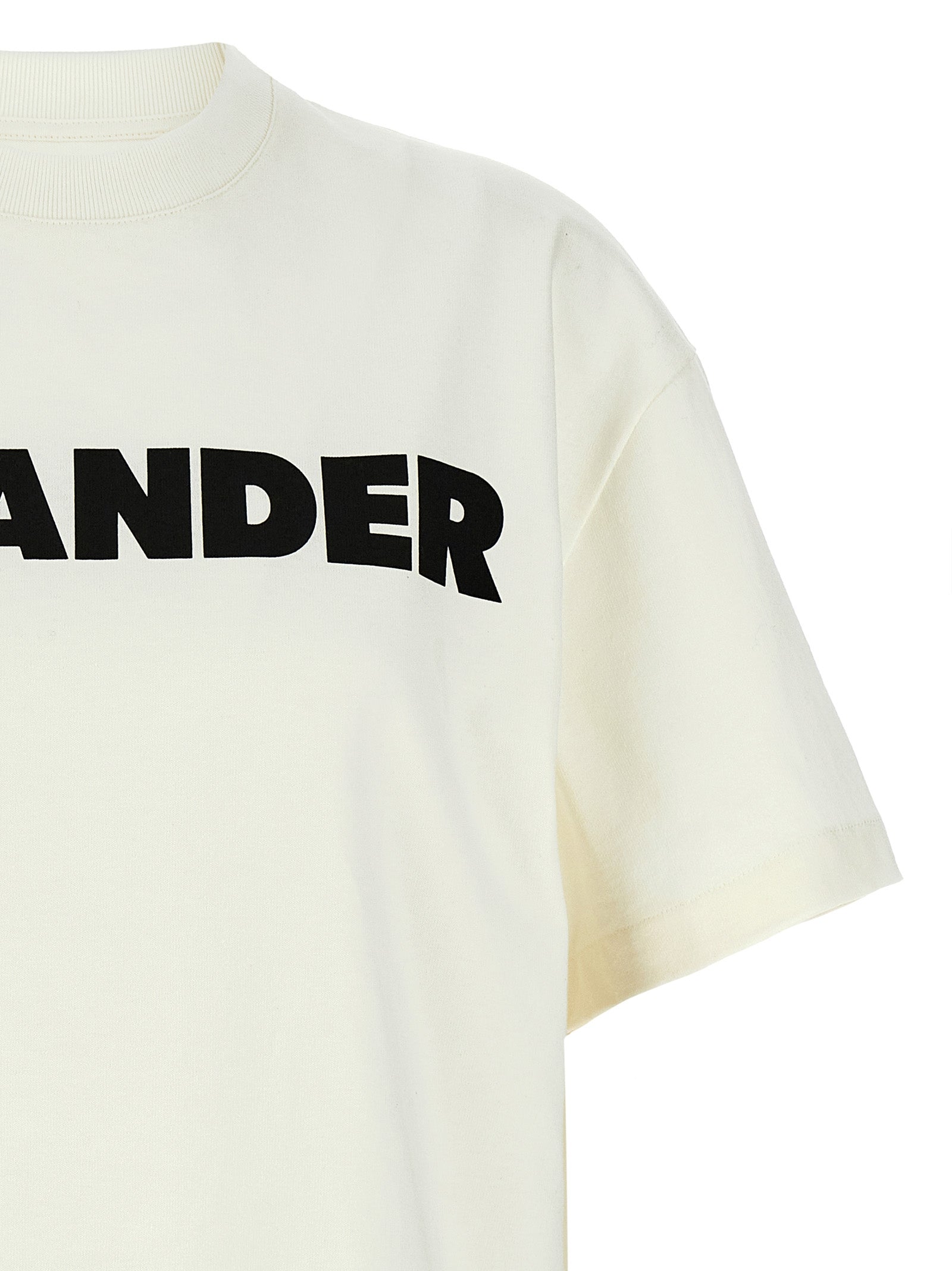 JIL SANDER - JIL SANDER - Logo print T-shirt - Women’s Tops
