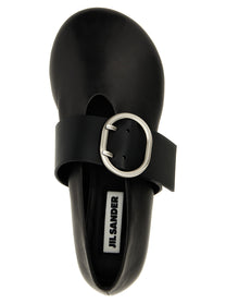 JIL SANDER - JIL SANDER - Buckle ballet flats - Women’s Shoes