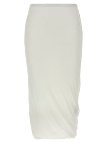 JIL SANDER - JIL SANDER - ’Twisted’ midi skirt - Women’s Clothing