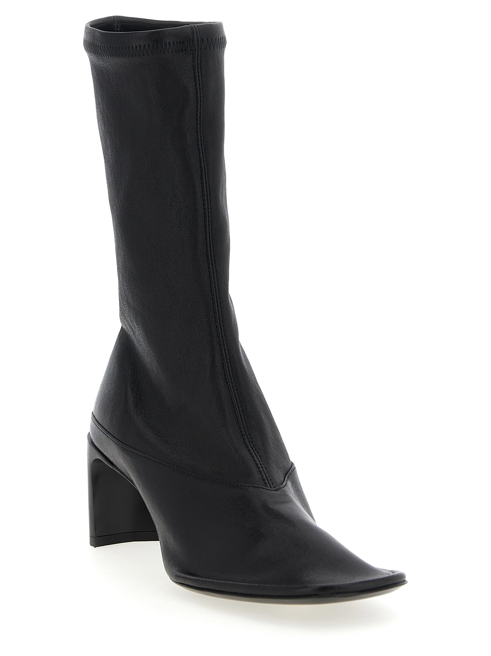 JIL SANDER - JIL SANDER - Nappa ankle boots - Woman,Shoes,Boots ankle boots,Ankle boots