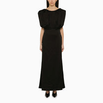 Jil Sander - Jil Sander Long dress with black ruffles - Dresses