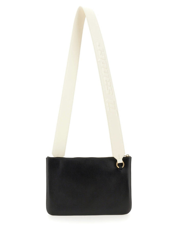 Lg Leather Link Bag-JIL SANDER-FALORS