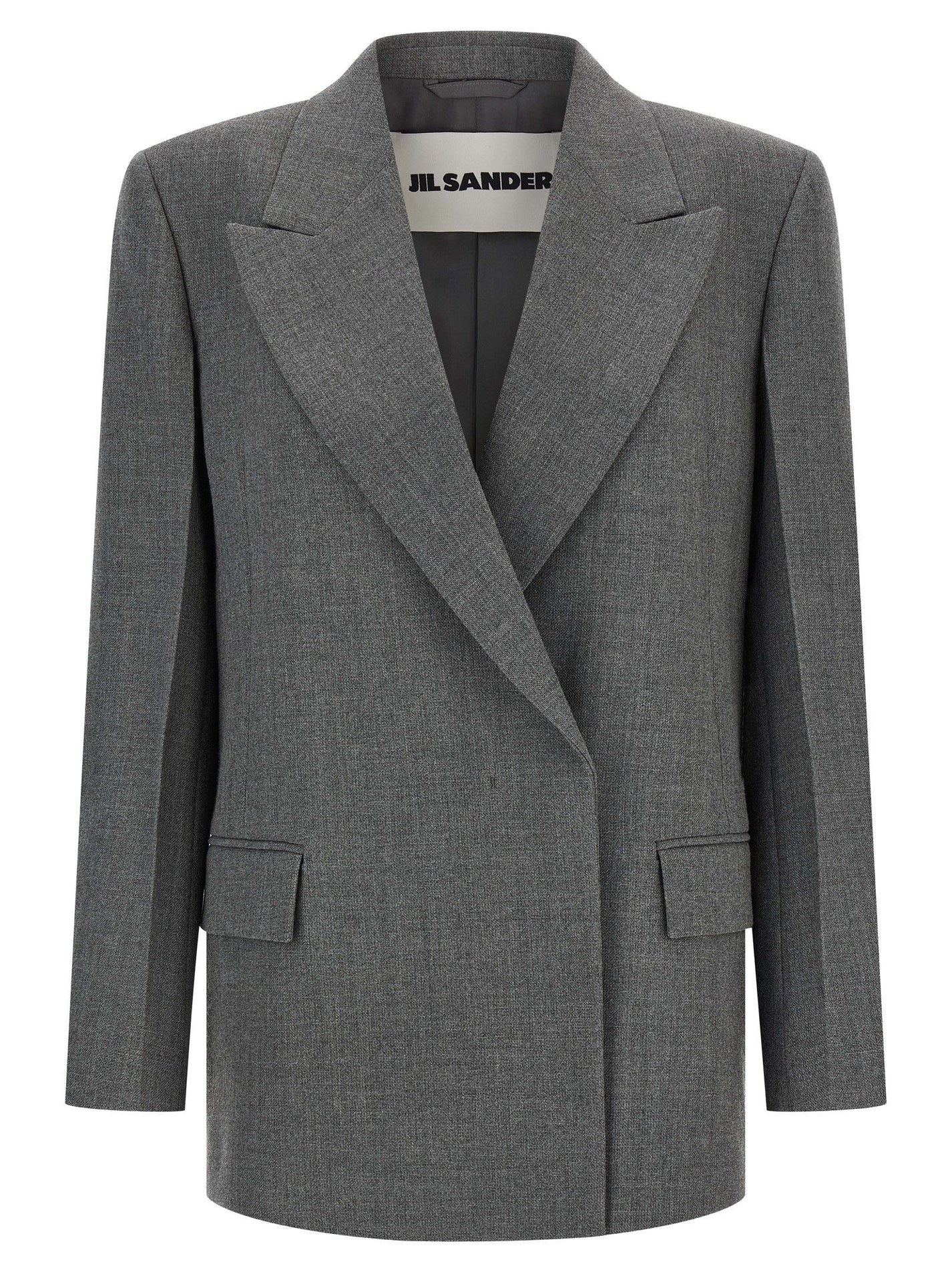 JIL SANDER - JIL SANDER - Wool blazer - Women’s Clothing