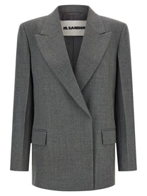 JIL SANDER - JIL SANDER - Wool blazer - Women’s Clothing