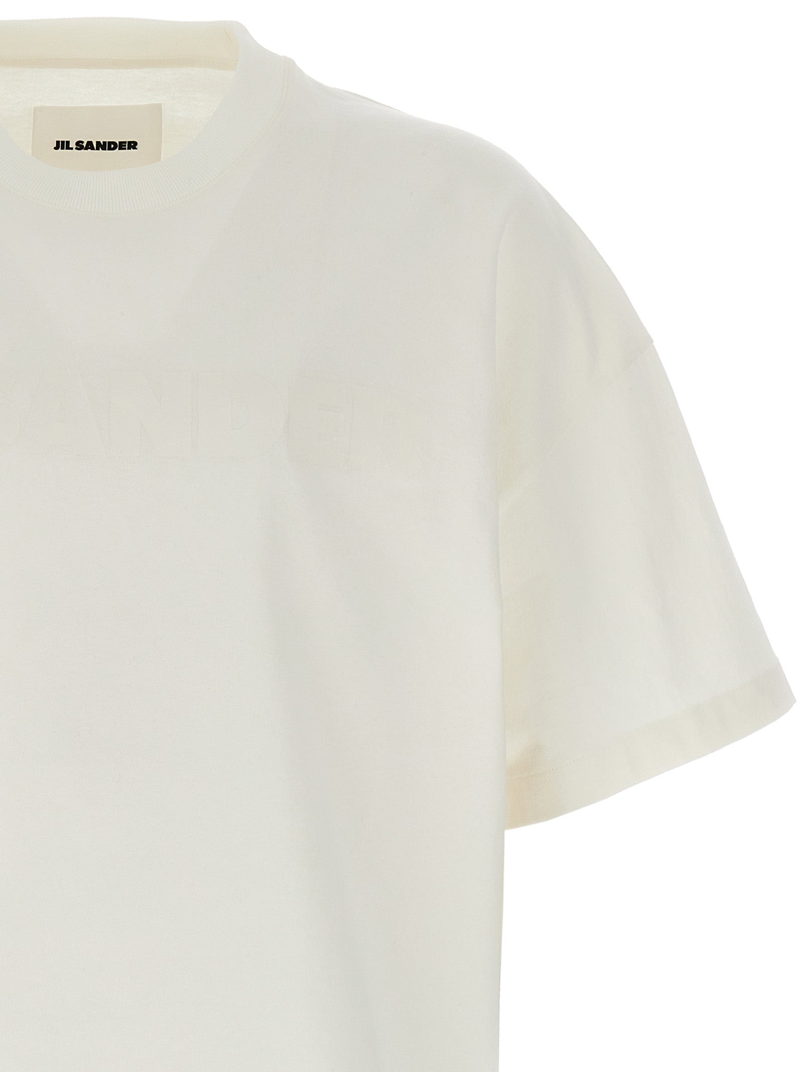 JIL SANDER - JIL SANDER - Logo print T-shirt - Men’s Top