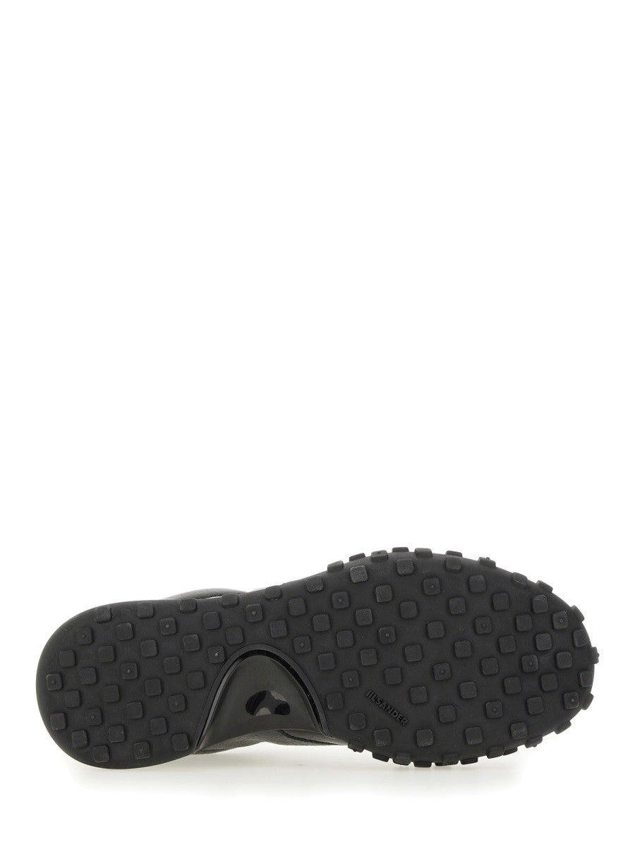JIL SANDER - Jil Sander Low Leather Sneaker - Men’s Shoes
