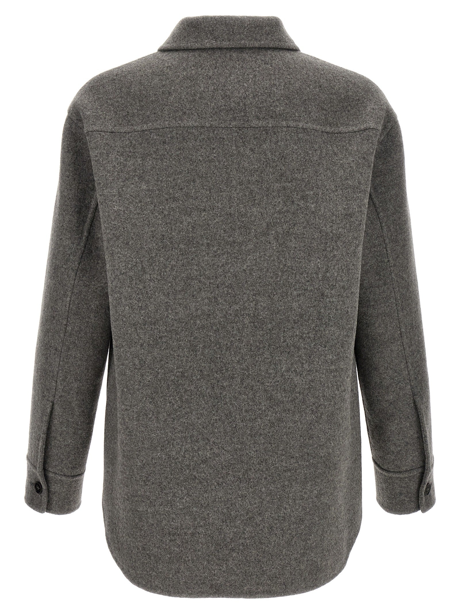 JIL SANDER - JIL SANDER - Wool overshirt - Men’s Outerwear