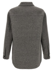 JIL SANDER - JIL SANDER - Wool overshirt - Men’s Outerwear