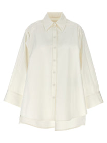 JIL SANDER - JIL SANDER - Cut-out armhole shirt - Women’s Tops
