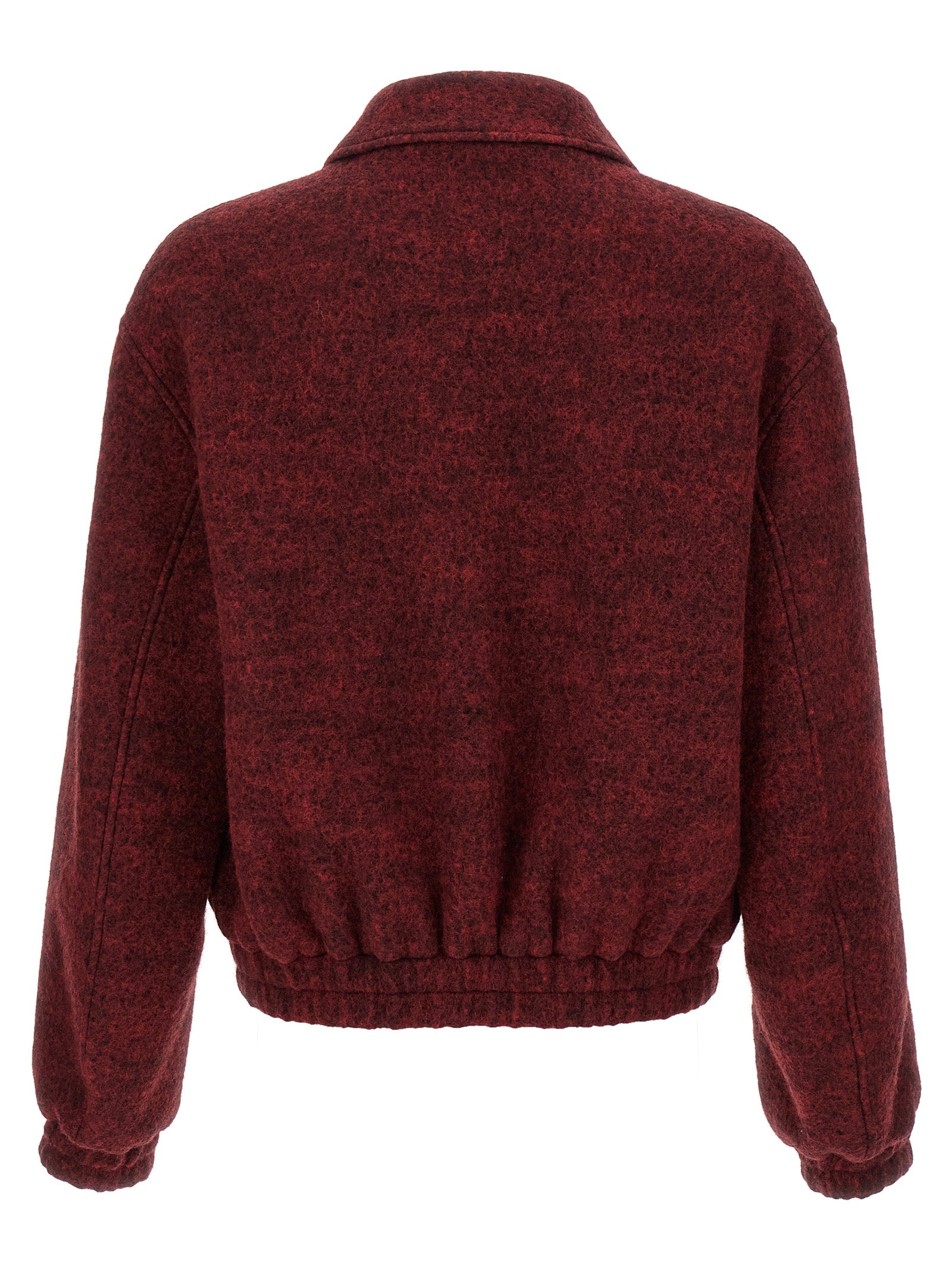 JIL SANDER - JIL SANDER - Mélange wool bomber jacket - Men’s Outerwear