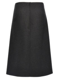 JIL SANDER - JIL SANDER - ’70’ skirt - Women’s Clothing