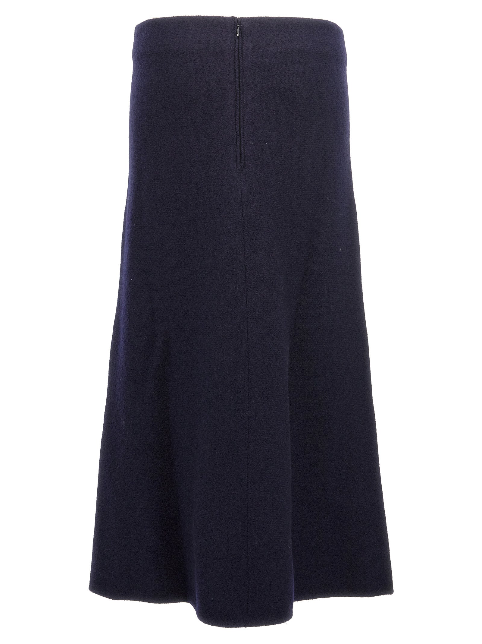 JIL SANDER - JIL SANDER - Long wool skirt - Women’s Clothing