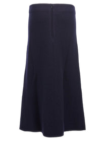 JIL SANDER - JIL SANDER - Long wool skirt - Women’s Clothing
