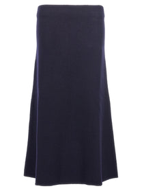 JIL SANDER - JIL SANDER - Long wool skirt - Women’s Clothing