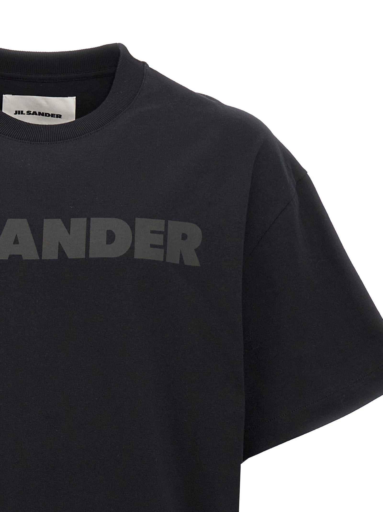 JIL SANDER - JIL SANDER - Logo print T-shirt - Women’s Tops