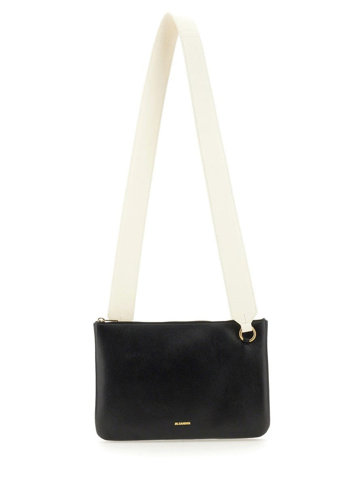 Lg Leather Link Bag-JIL SANDER-FALORS