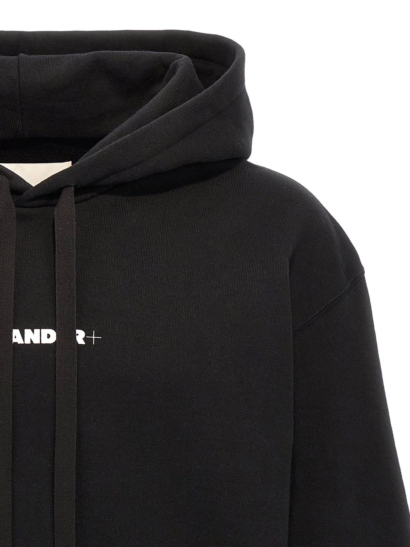 JIL SANDER - JIL SANDER - Logo hoodie - Men’s Sweatshirts