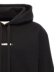 JIL SANDER - JIL SANDER - Logo hoodie - Men’s Sweatshirts