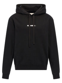 JIL SANDER - JIL SANDER - Logo hoodie - Men’s Sweatshirts