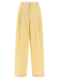 JIL SANDER - JIL SANDER - Wool pants pences - Women’s Pants