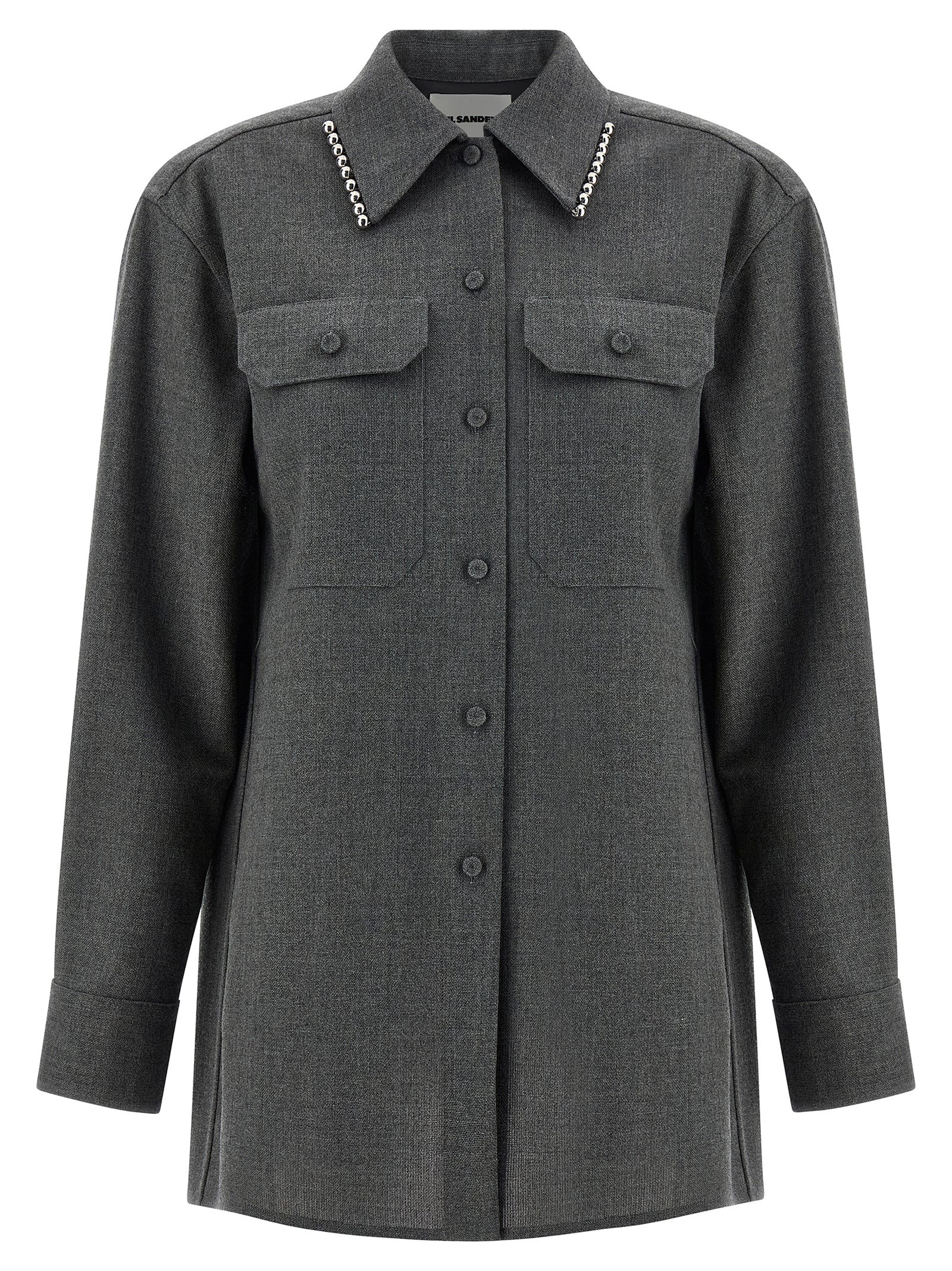 JIL SANDER - JIL SANDER - Canvas shirt - Women’s Top