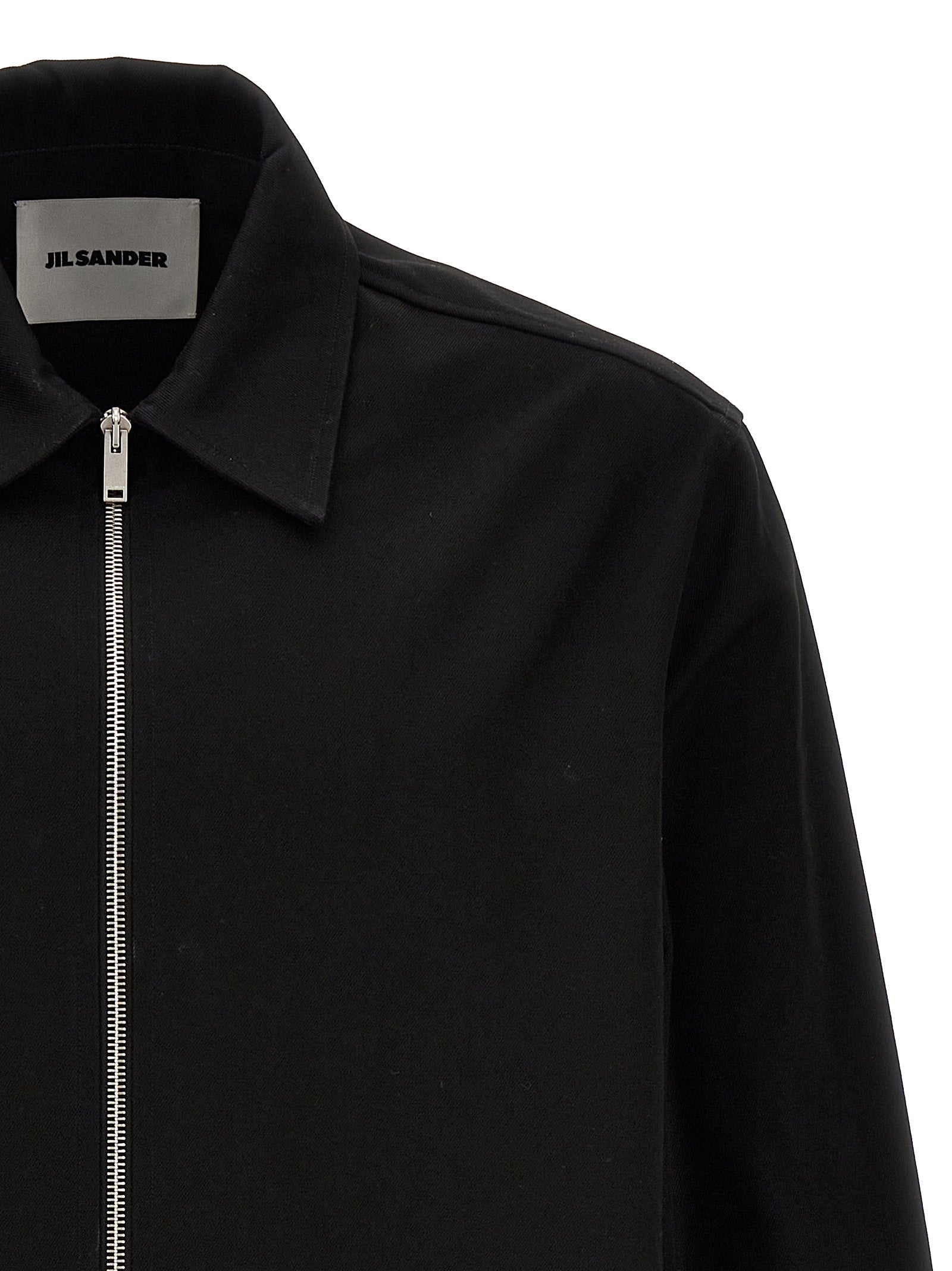 JIL SANDER - JIL SANDER - Gabardine shirt - Men’s Tops