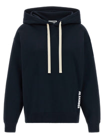 Jil Sander Jil Sander Hoodie Blue